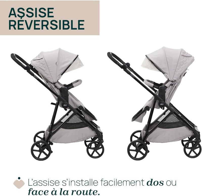 Chicco Seety Stroller 0m-4y, Florence Beige - Image 4
